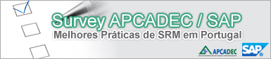 Survey APCADEC/SAP - Melhores Práticas de SRM em Portugal